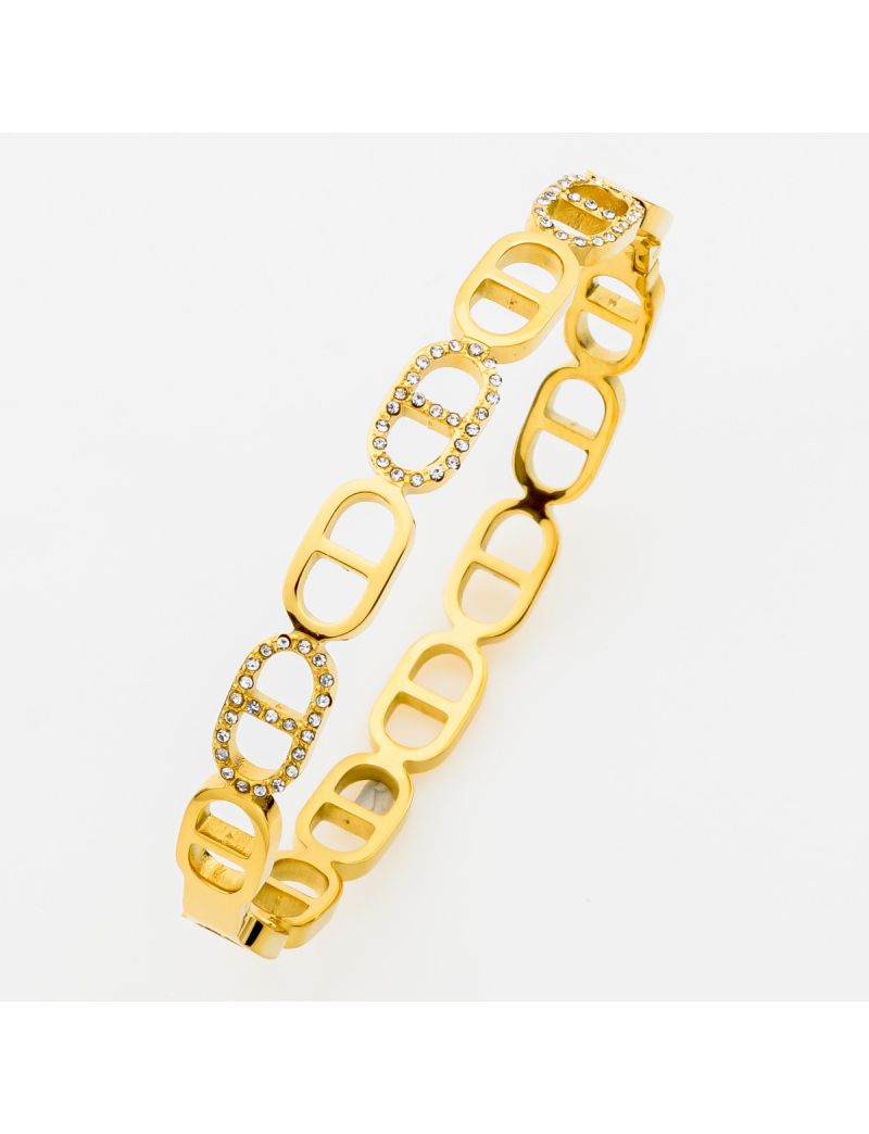 "Etoile" Pavé Bangle - Η Επιτομή της Παριζιάνικης Κομψότητας