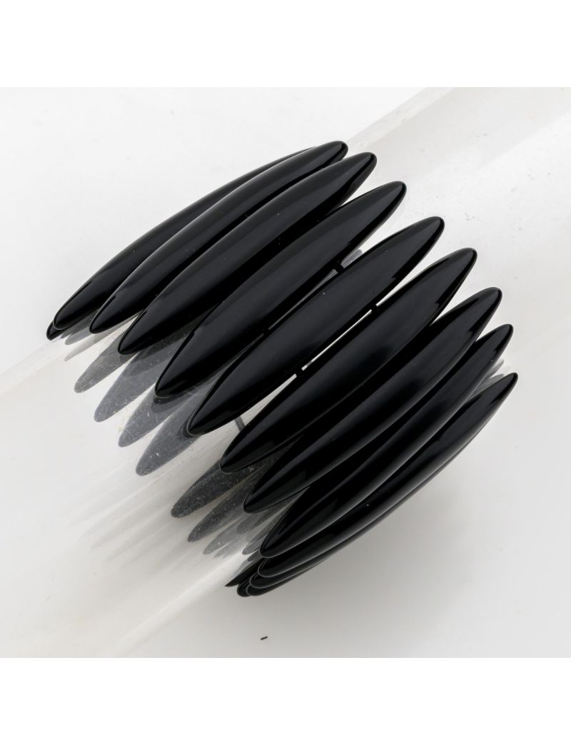 Avant-Garde Μαύρο Βραχιόλι για Bold Minimal Εμφανίσεις