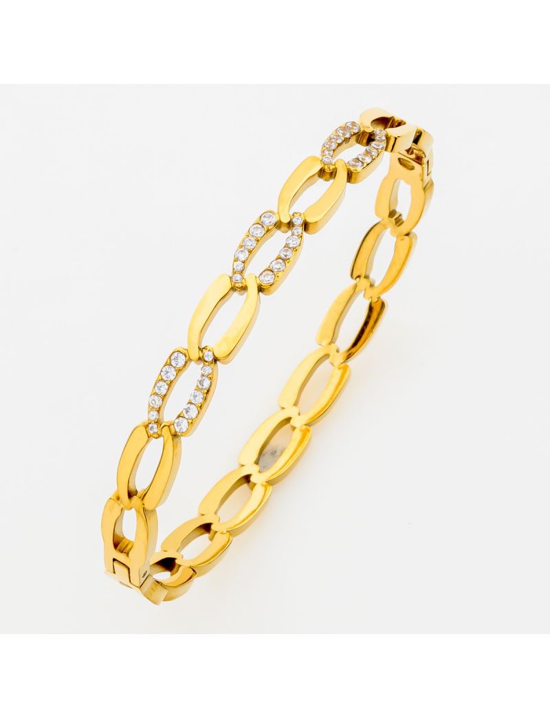 "Elysian Links" Bangle - Classic Elegance Series