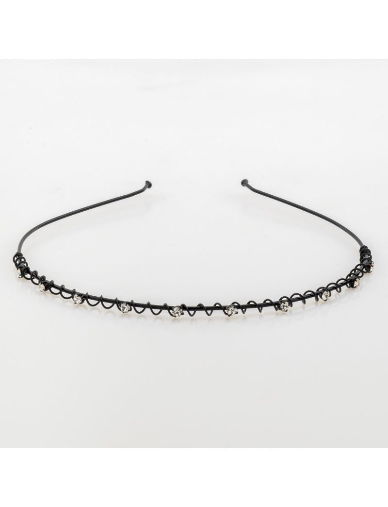 Elegant Chic Μεταλλική Στέκα με Κρυστάλλους για Minimal Glam Εμφανίσεις
