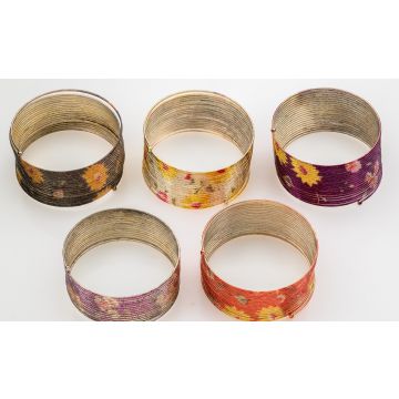 Vintage Bloom Multi-Wire Cuff Βραχιόλι