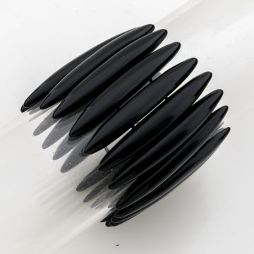 Avant-Garde Μαύρο Βραχιόλι για Bold Minimal Εμφανίσεις
