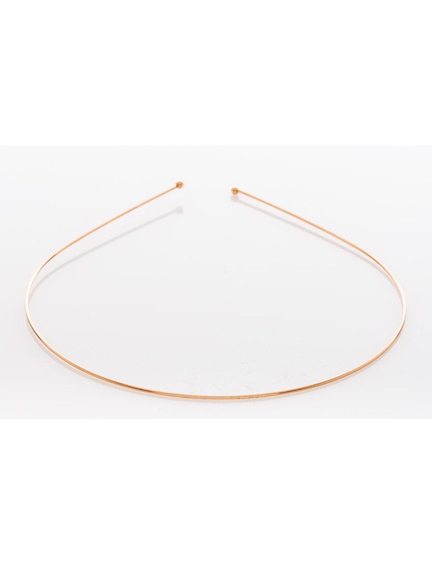 Στέκα μεταλλική χρυσή μονή ράβδος