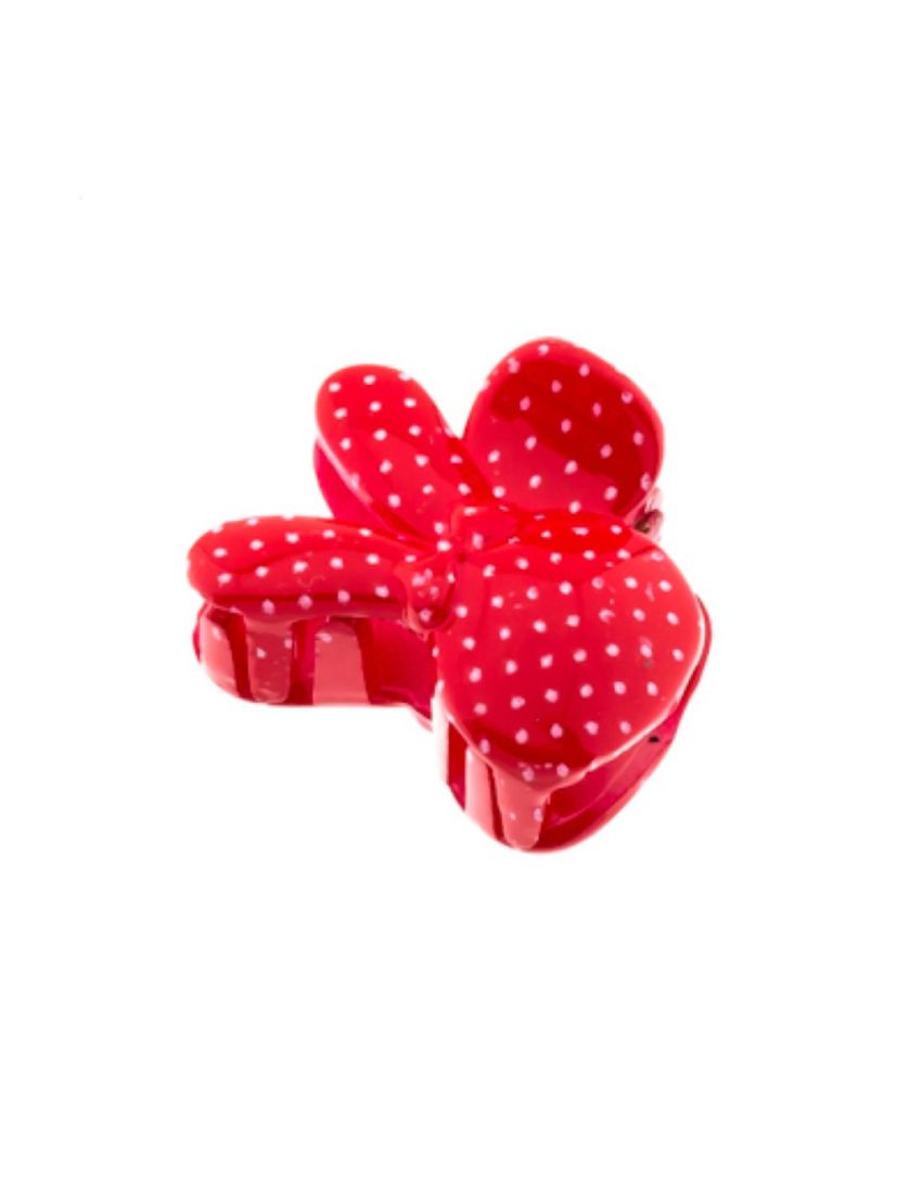 Κλάμερ πλαστικό παιδικό κουνελάκι πουά