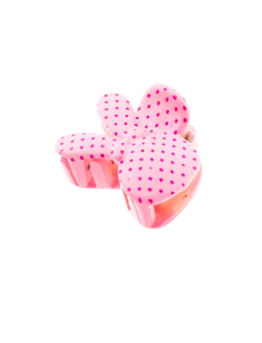 Κλάμερ πλαστικό παιδικό κουνελάκι πουά