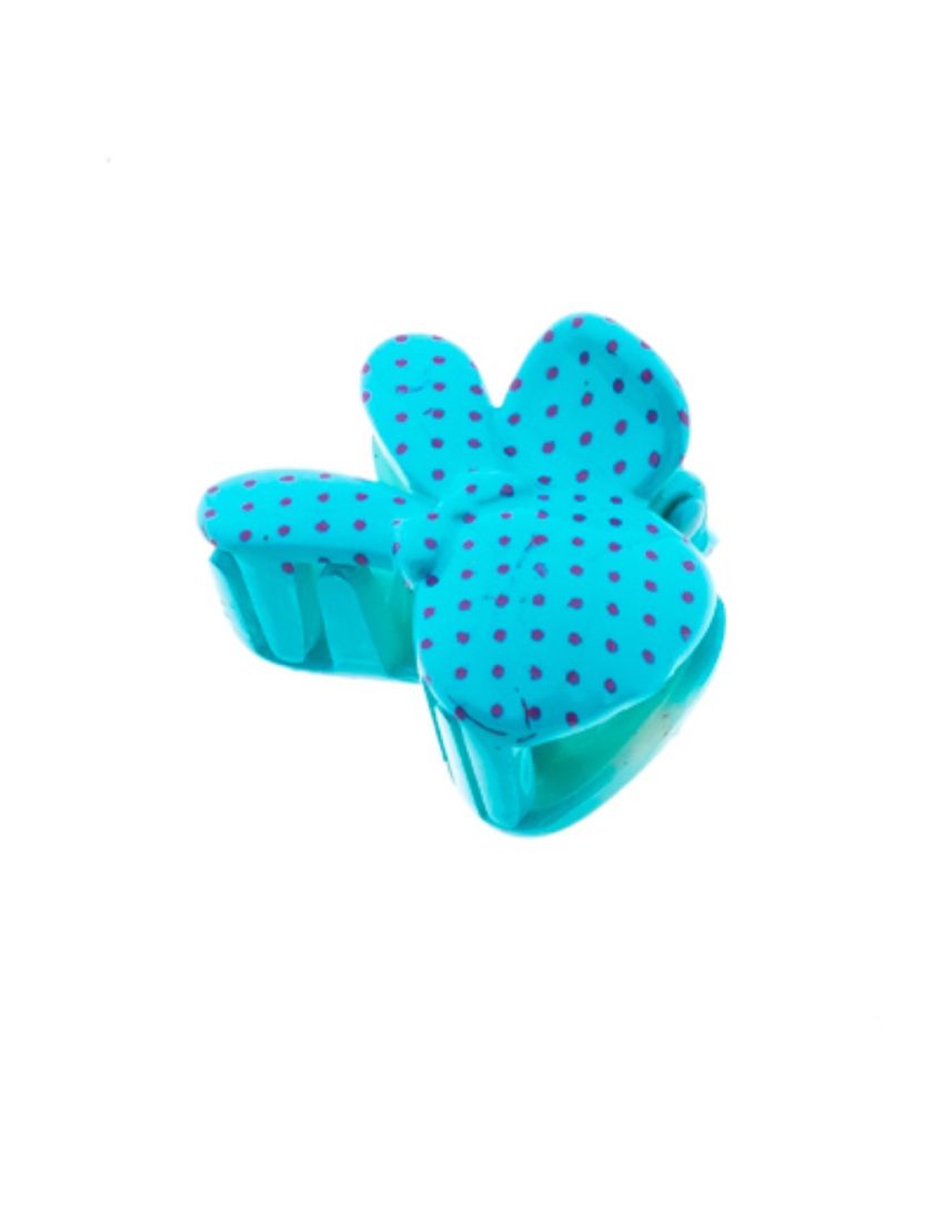 Κλάμερ πλαστικό παιδικό κουνελάκι πουά