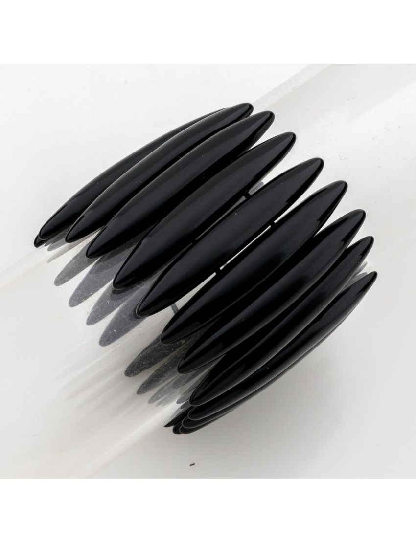 Avant-Garde Μαύρο Βραχιόλι για Bold Minimal Εμφανίσεις