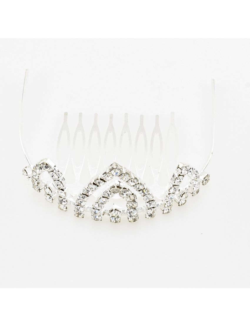 Τιάρα μεταλλική χτενάκι σε 3 εντυπωσιακά σχέδια