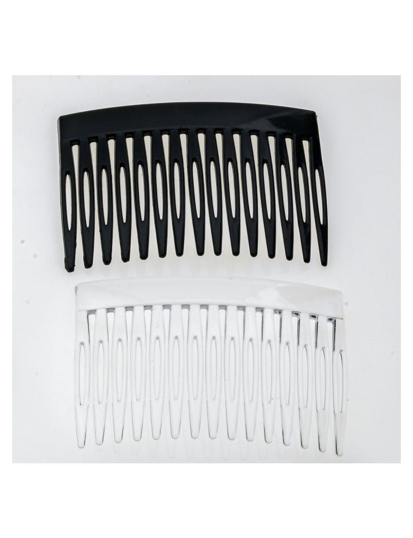 Χτενάκι Πλαστικό για Μαλλιά: Κομψότητα και Πρακτικότητα σε Καφέ και Μαύρο