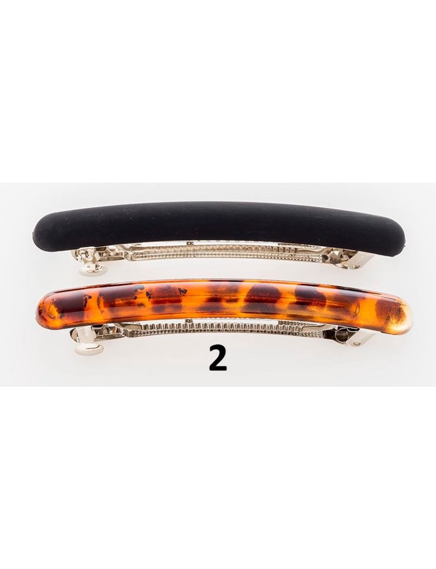 Μπαρέτα πλαστική σε 2 σχέδια 10εκ , καφέ και μαύρο χρώμα