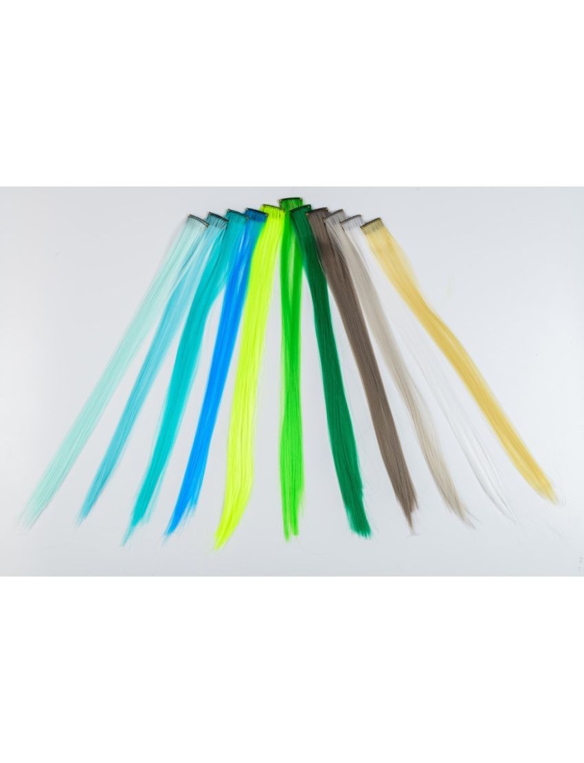 Κτενάκι συνθετική τρίχα σε 22 χρώματα