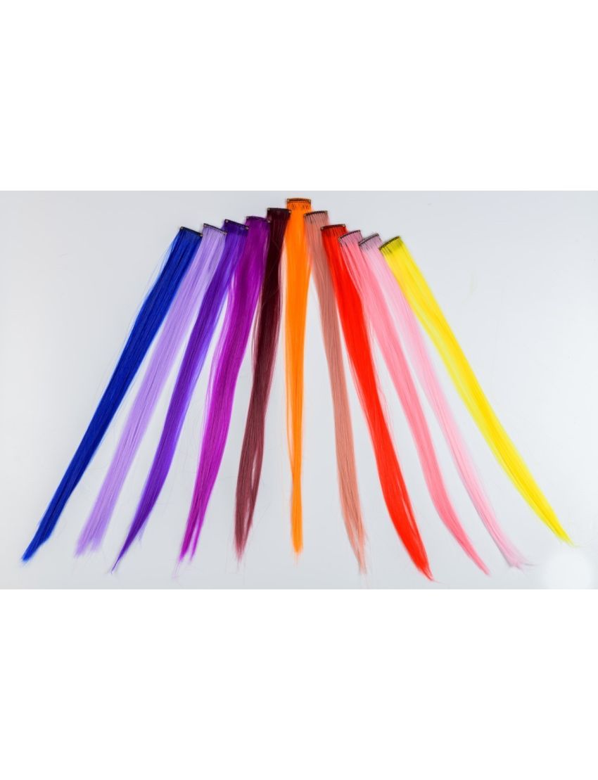 Κτενάκι συνθετική τρίχα σε 22 χρώματα