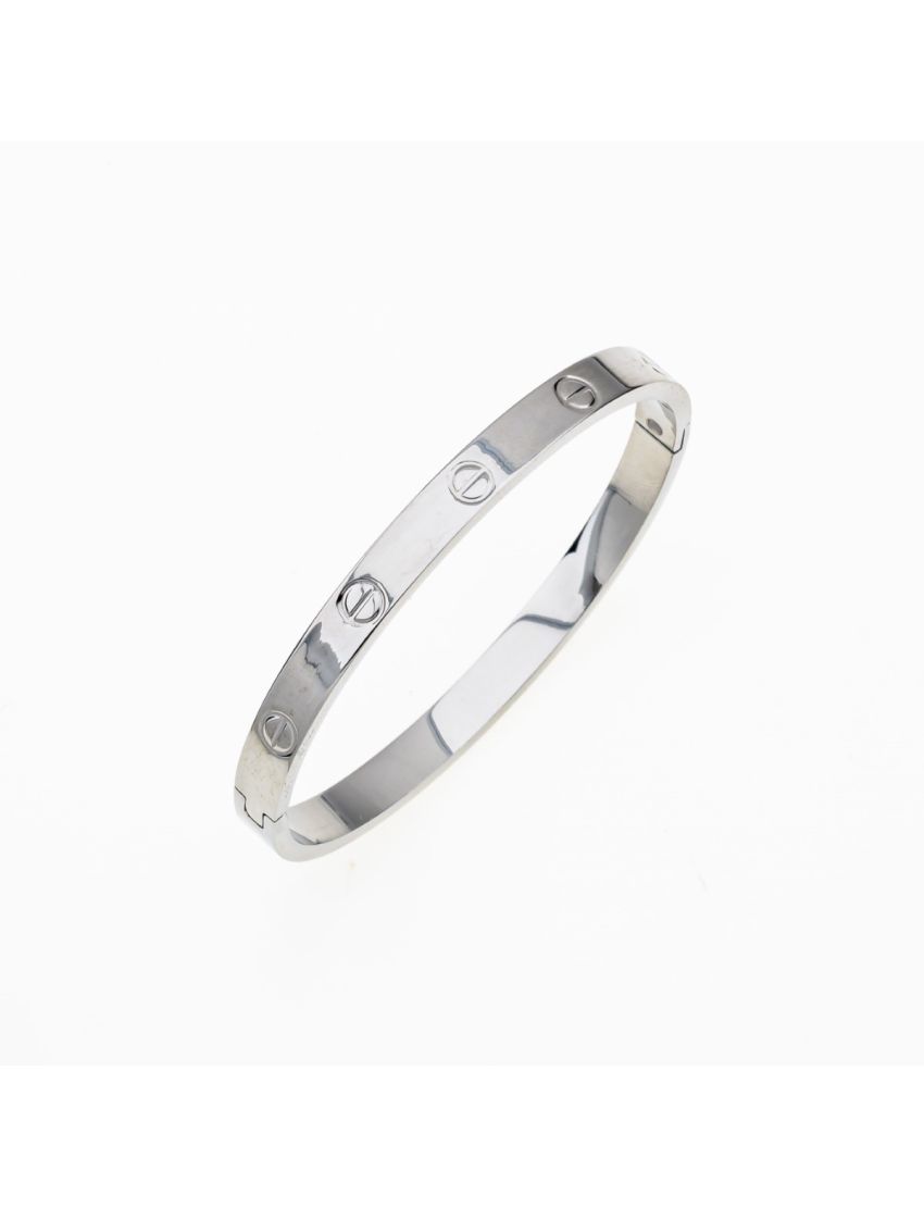 Βραχιόλι Χειροπέδα Γυναικείο Διακοσμημένο με Ανάγλυφο Σχέδιο