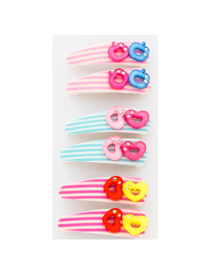 Κλικ κλακ πλαστικό παιδικό ριγέ σε 5 σχέδια