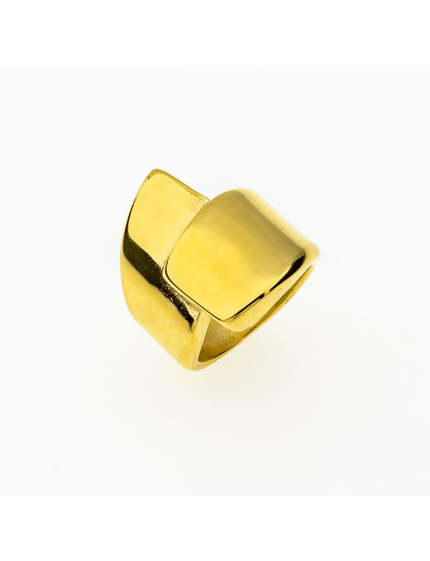 Φαρδύ Ασύμμετρο Δαχτυλίδι σε Δύο Χρώματα – Μοντέρνο & Διαχρονικό