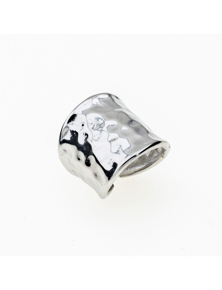 Δαχτυλίδι Μεταλλικό Φαρδύ Σφυρήλατο