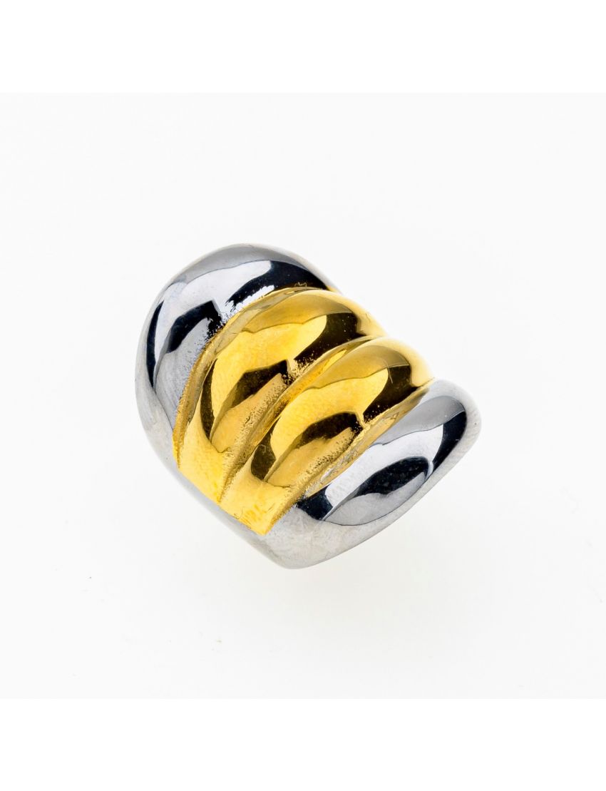 Φαρδύ Δίχρωμο Δαχτυλίδι