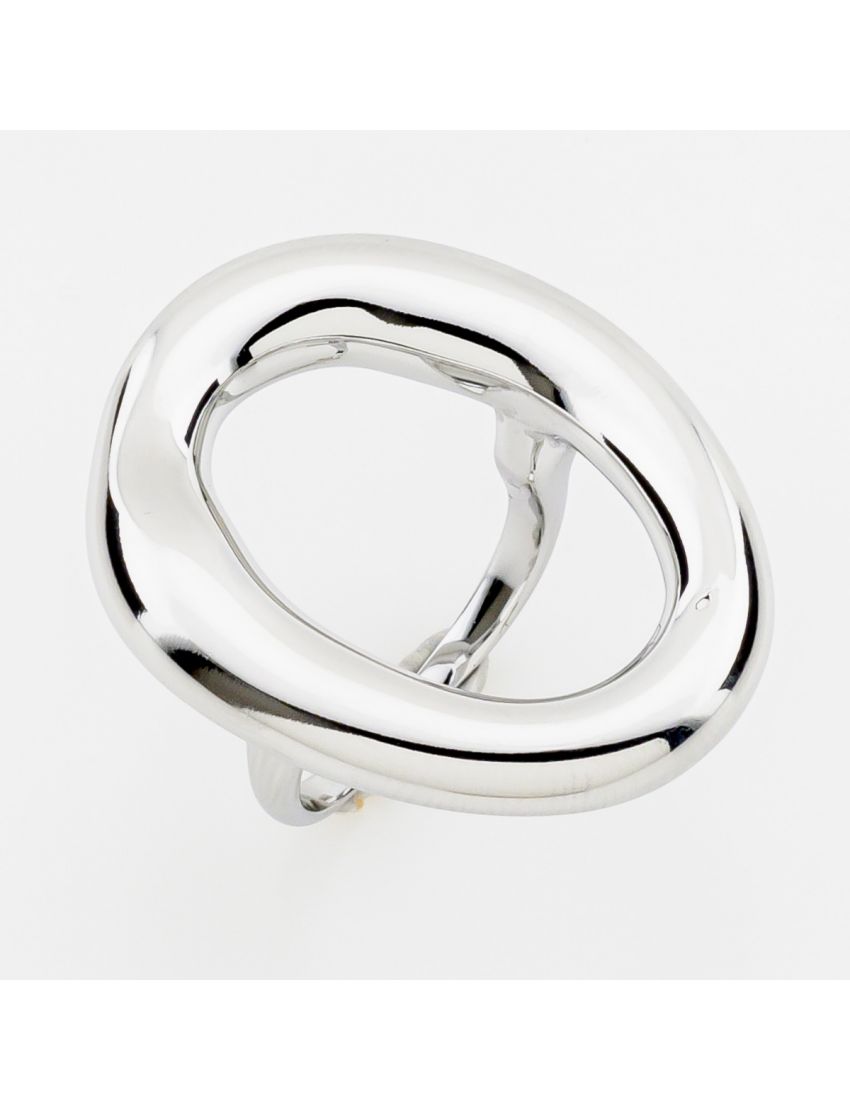 Modern Eclipse Hollow Ring