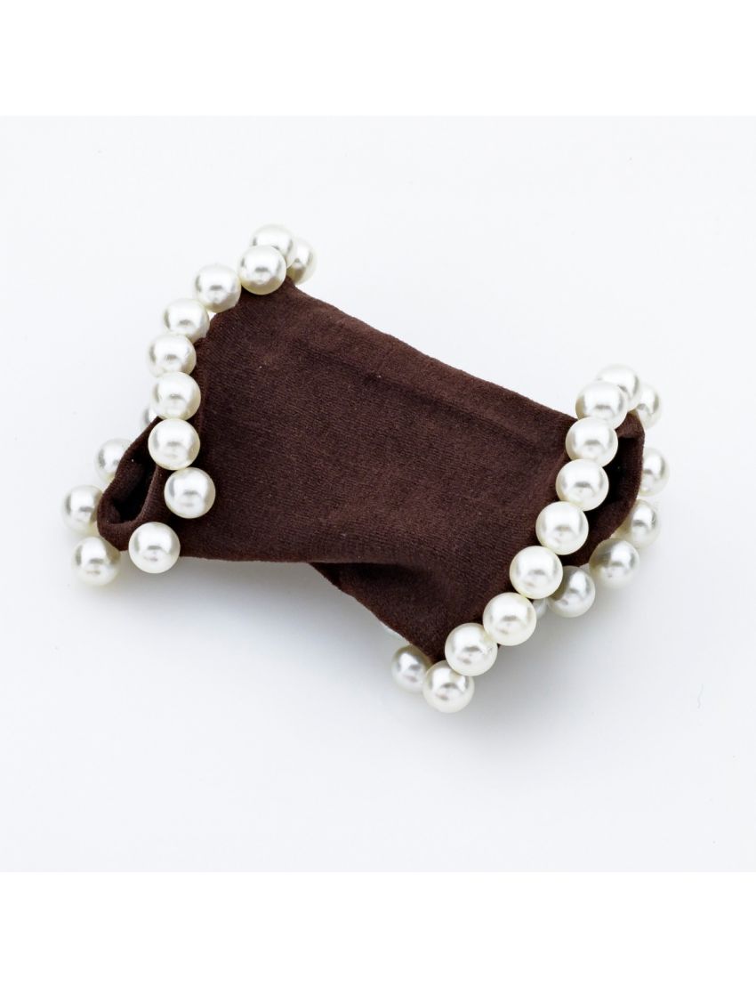 Λαστιχάκι Μαλλιών με Πέρλες – Διαθέσιμο σε 4 Χρώματα 