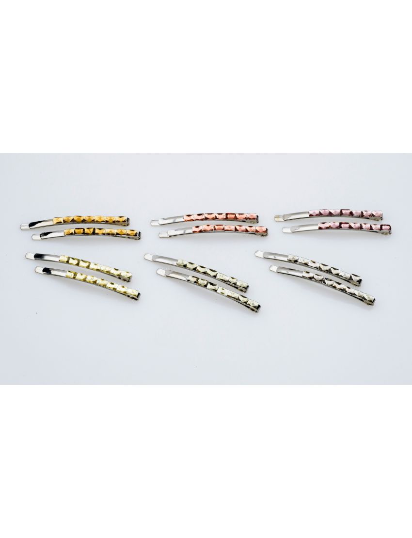 Τσιμπιδάκια Μαλλιών με Πέτρες – 2 Τεμάχια