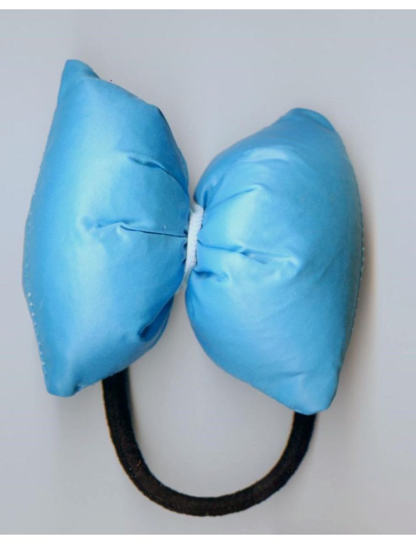 Λάστιχο υφασμάτινος φιόγκος σε 5 χρώματα