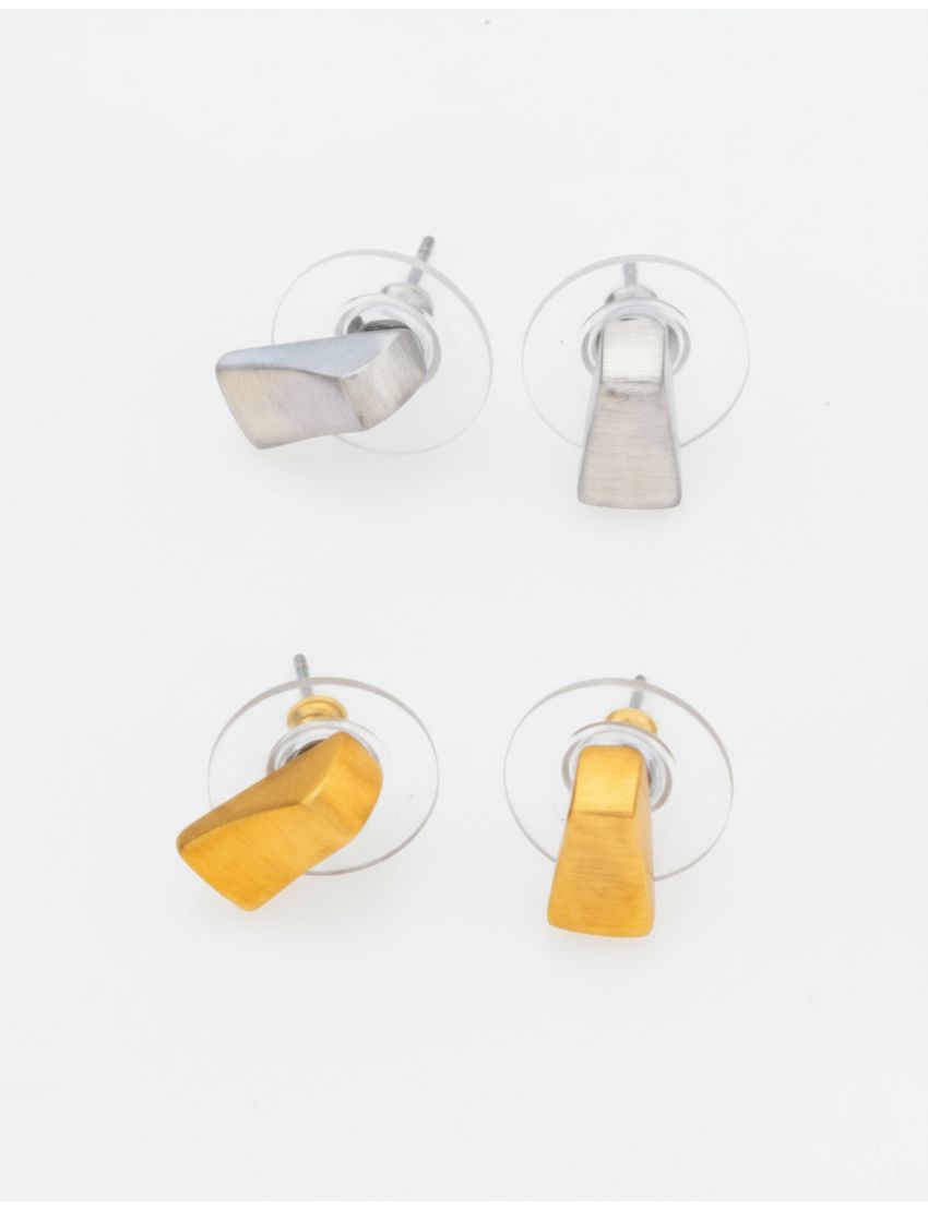 Σκουλαρίκια Γεωμετρικό Τραπεζοειδές