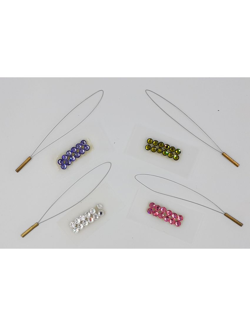 Στράς για τα μαλλιά σε συσκευασία των 12 τεμαχίων