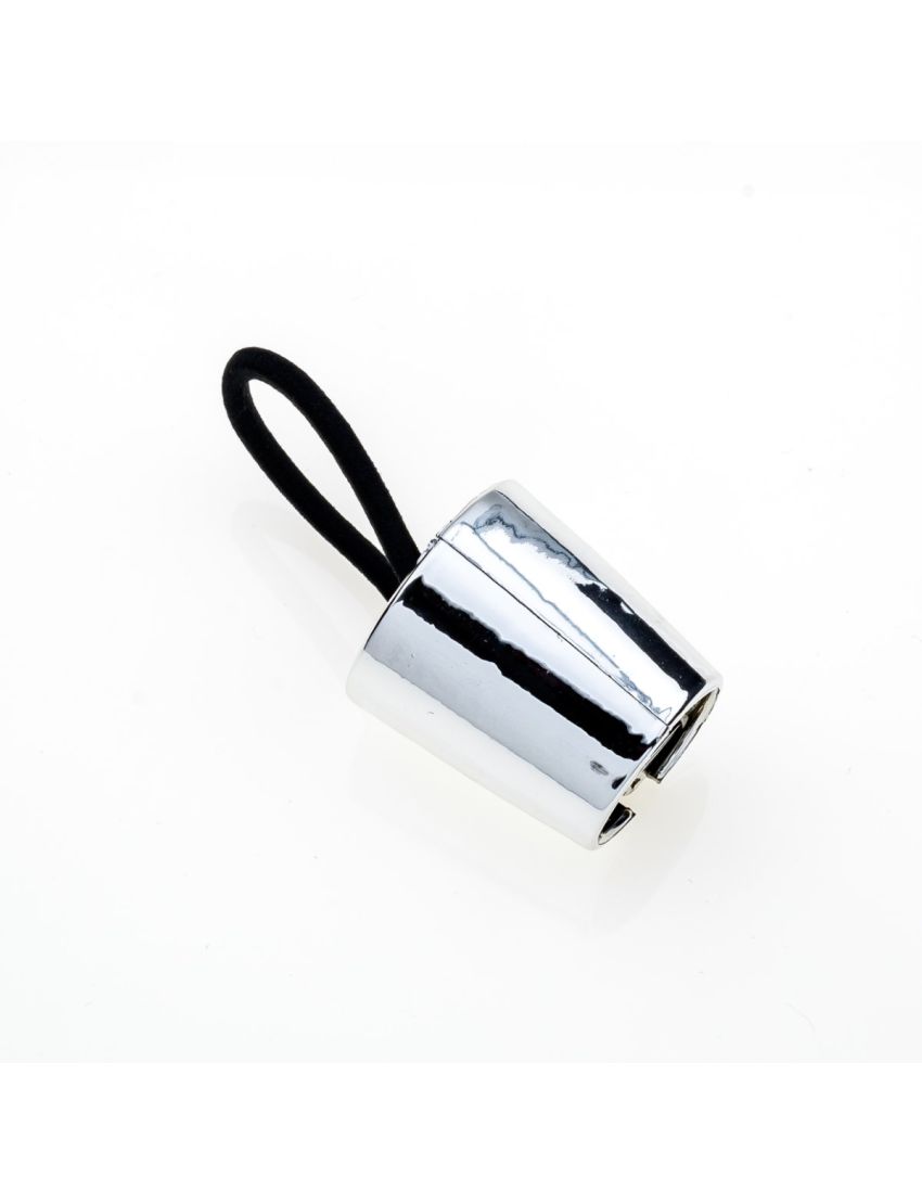 Κλιπ μεταλλικό με λάστιχο σε 4 χρώματα