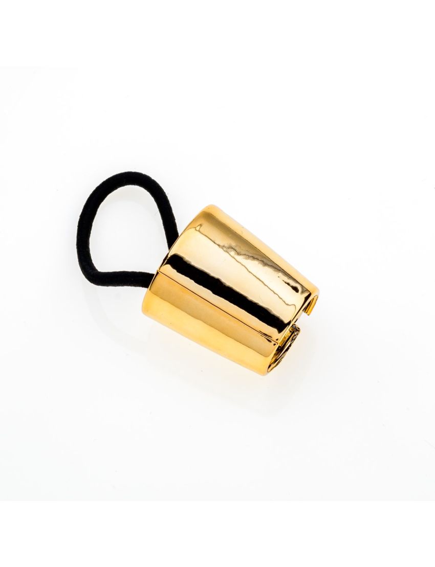 Κλιπ μεταλλικό με λάστιχο σε 4 χρώματα