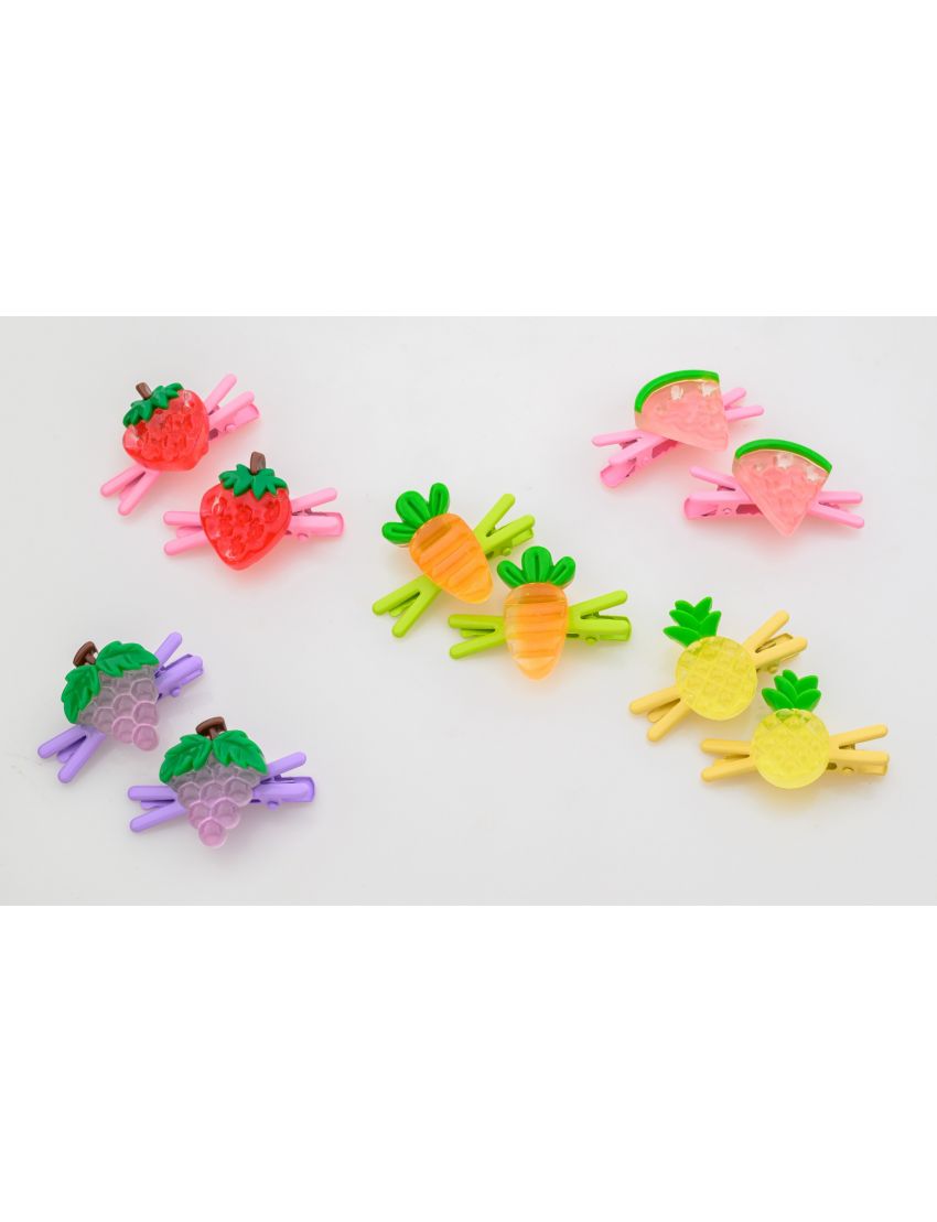 Tutti Frutti Hair Clip Set 2 Pieces