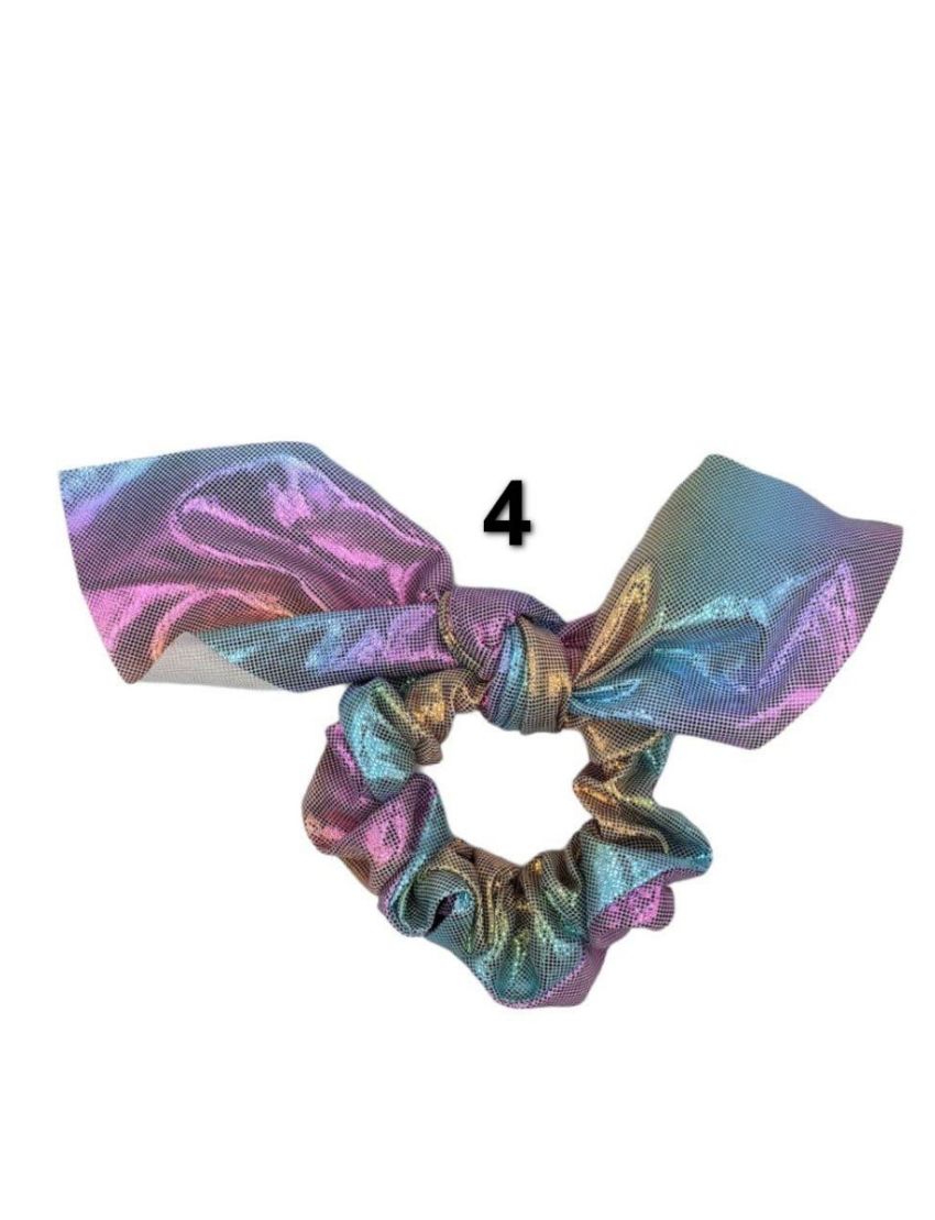 Σούρα υφασμάτινη πολύχρωμη με φιόγκο