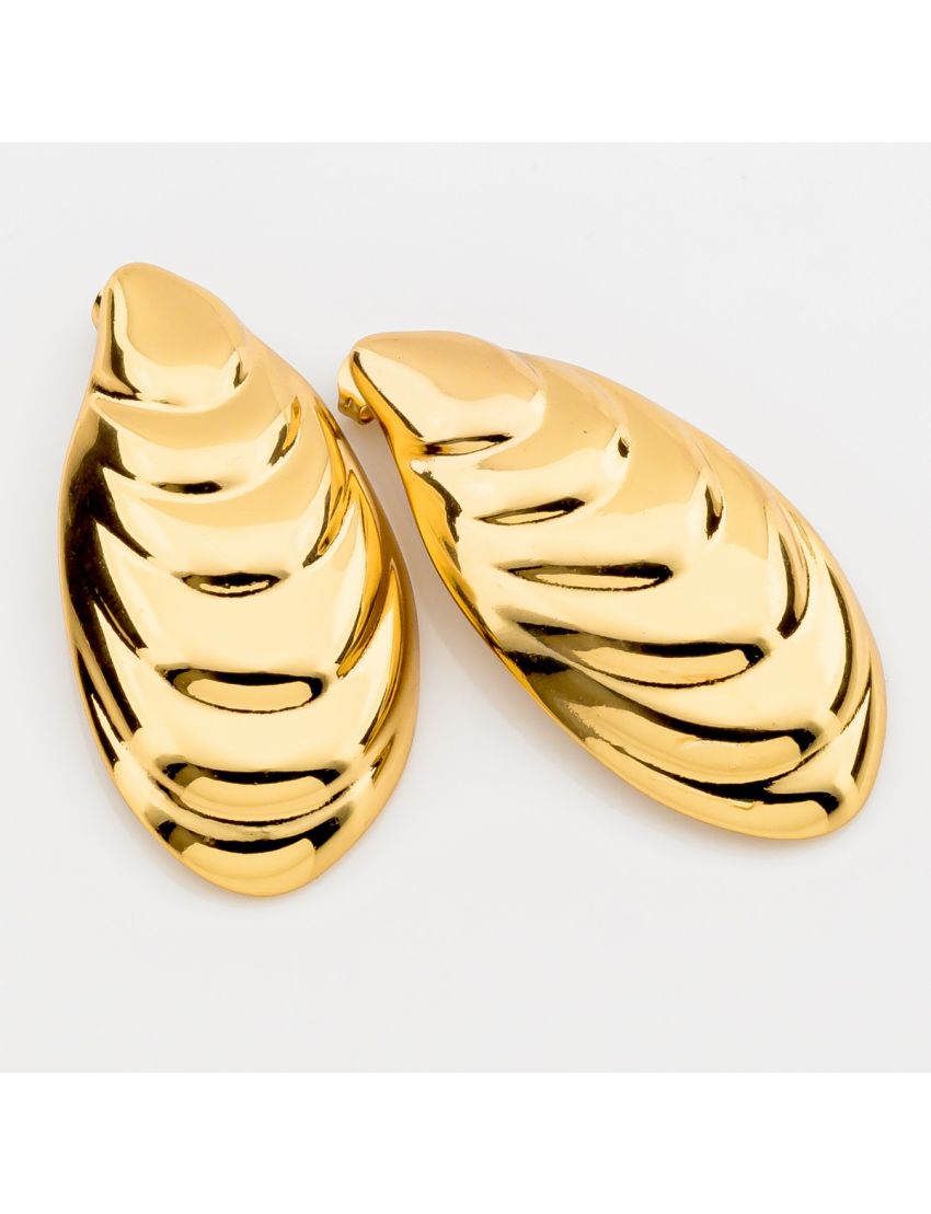 Sculptural Shell Statement Earrings