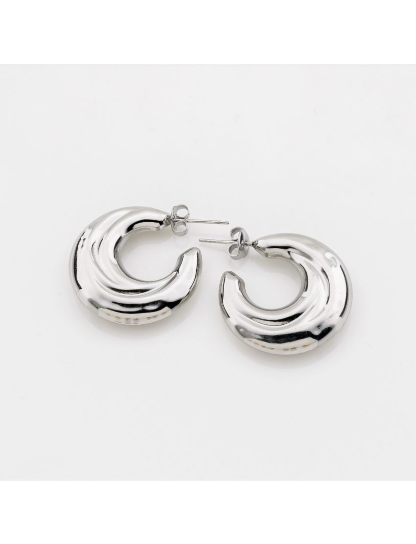 Σκουλαρίκια Μισοφέγγαρο Φαρδιά