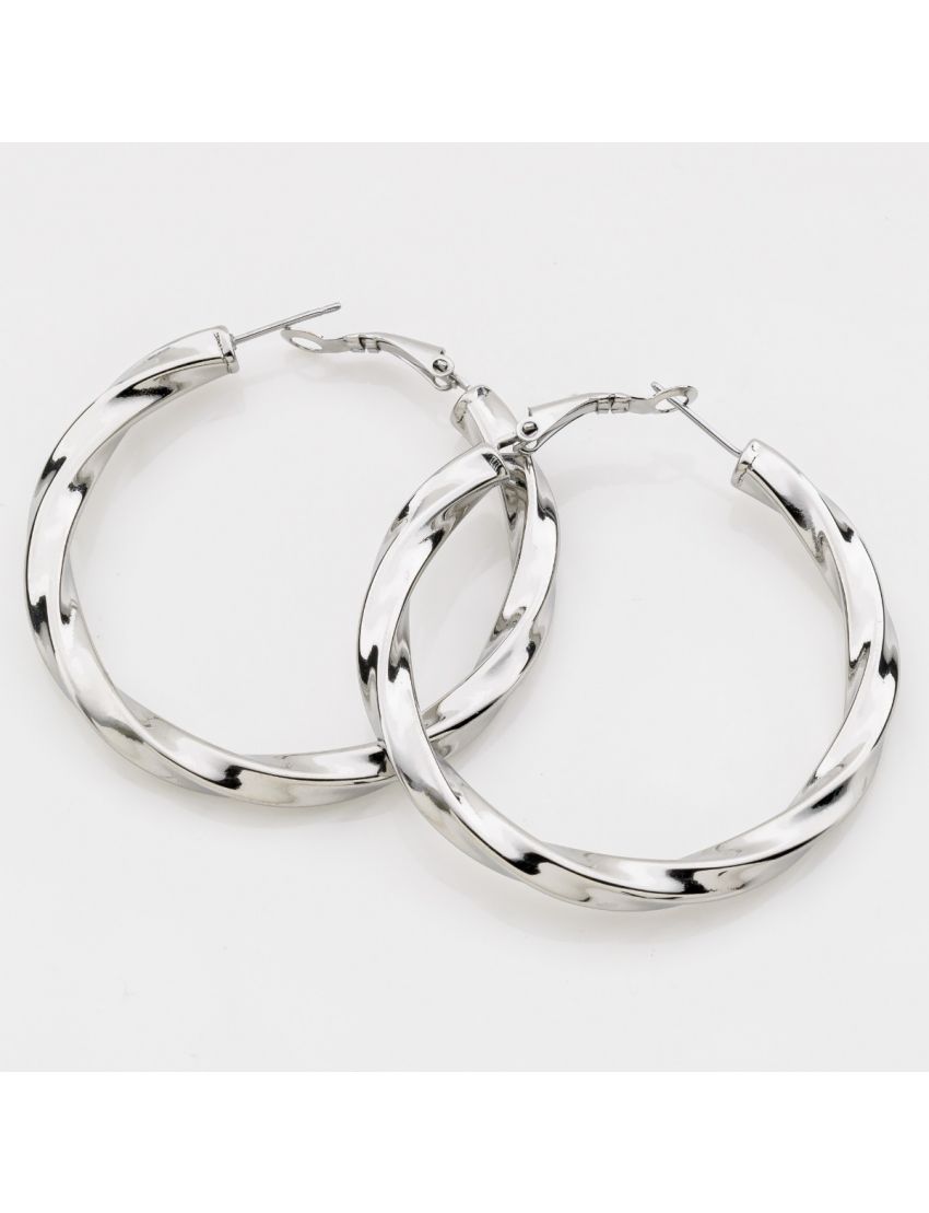 Σκουλαρίκια “Twist Hoops”