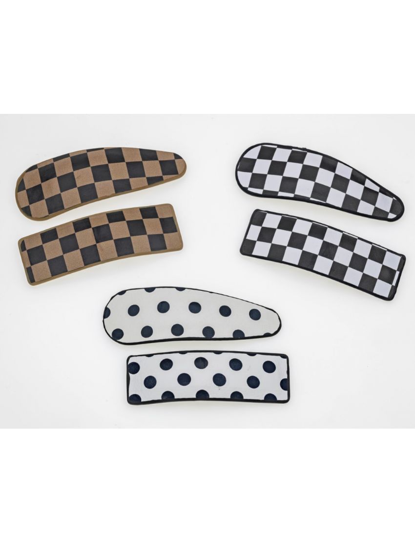 Κλίκ Κλάκ Μαλλιών Πλαστικό - Σετ 2 Τεμαχίων 