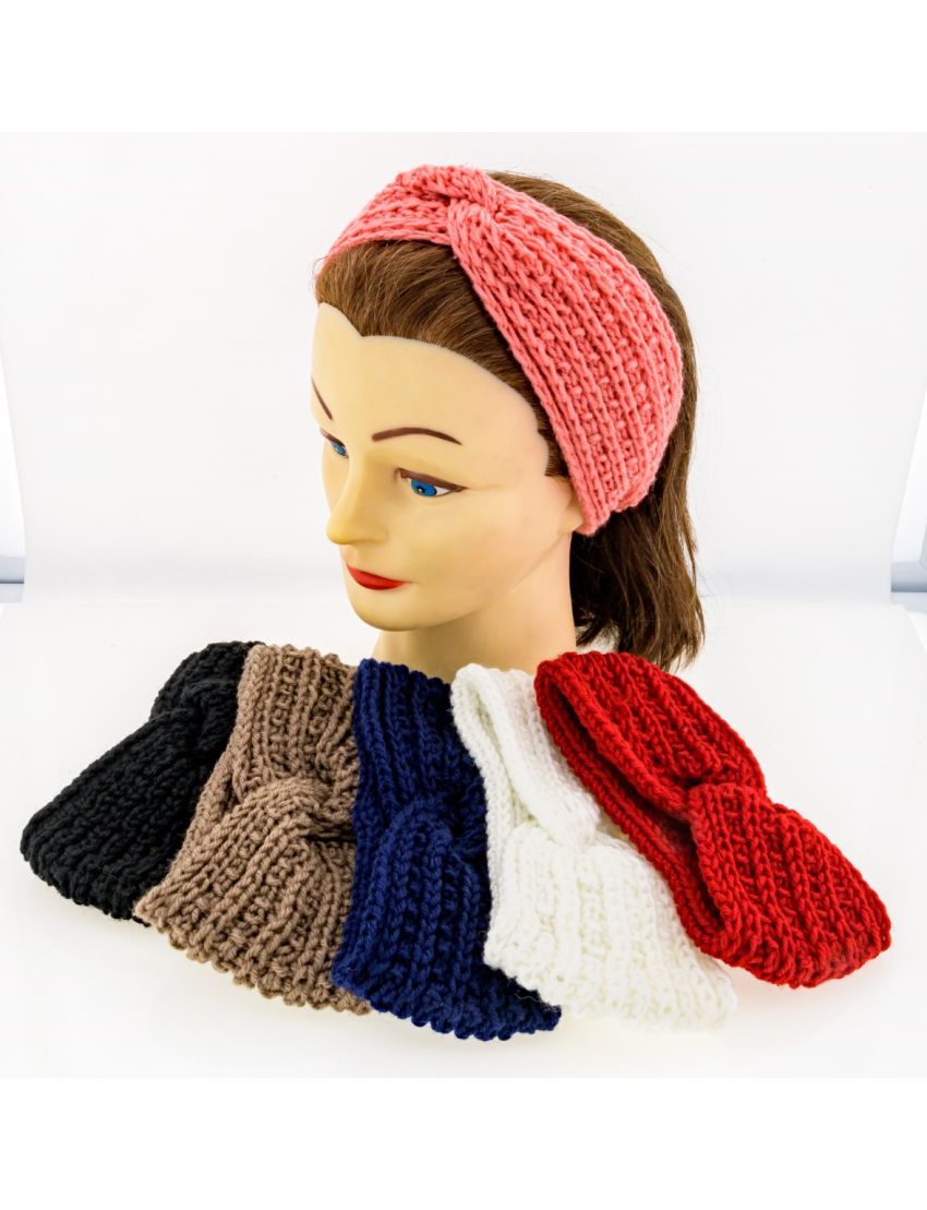 Κορδέλα υφασμάτινη πλεχτή σε 2 σχέδια και 6 χρώματα