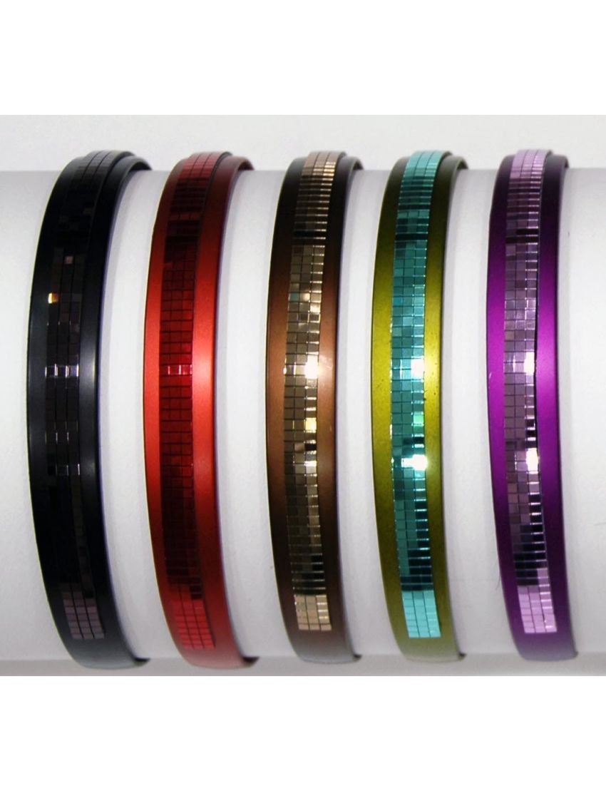 Στέκα πλαστική καθρέφτης σε 5 χρώματα