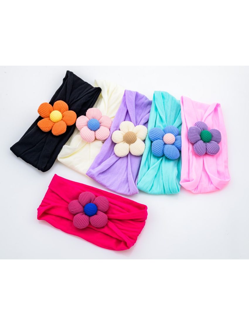  Ελαστική παιδική κορδέλα σχέδιο μαργαρίτα