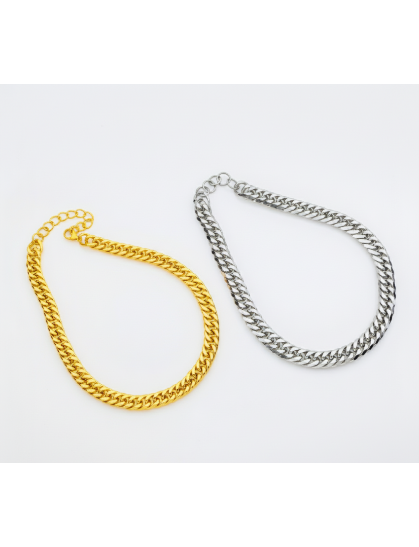 Chic Chain Κολιέ σε χρυσό και ασημί