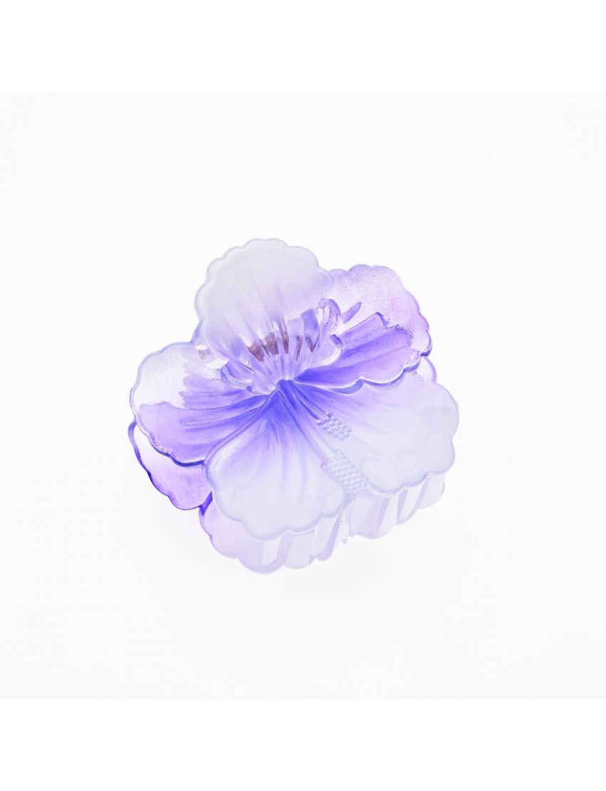 Κλάμερ με σχέδιο λουλούδι