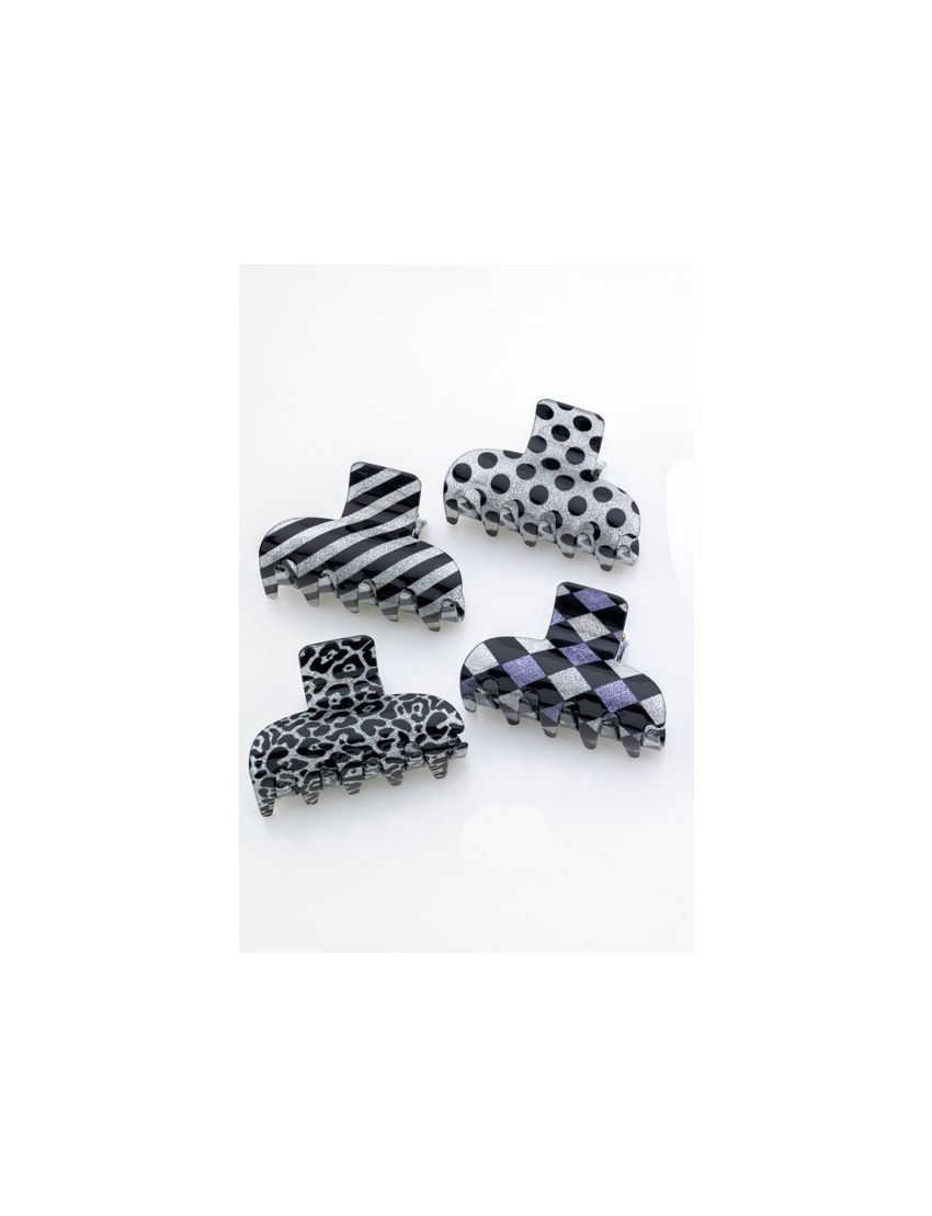 Mικρά κλάμερ μαλλιών με ποικιλία μοντέρνων μοτίβων