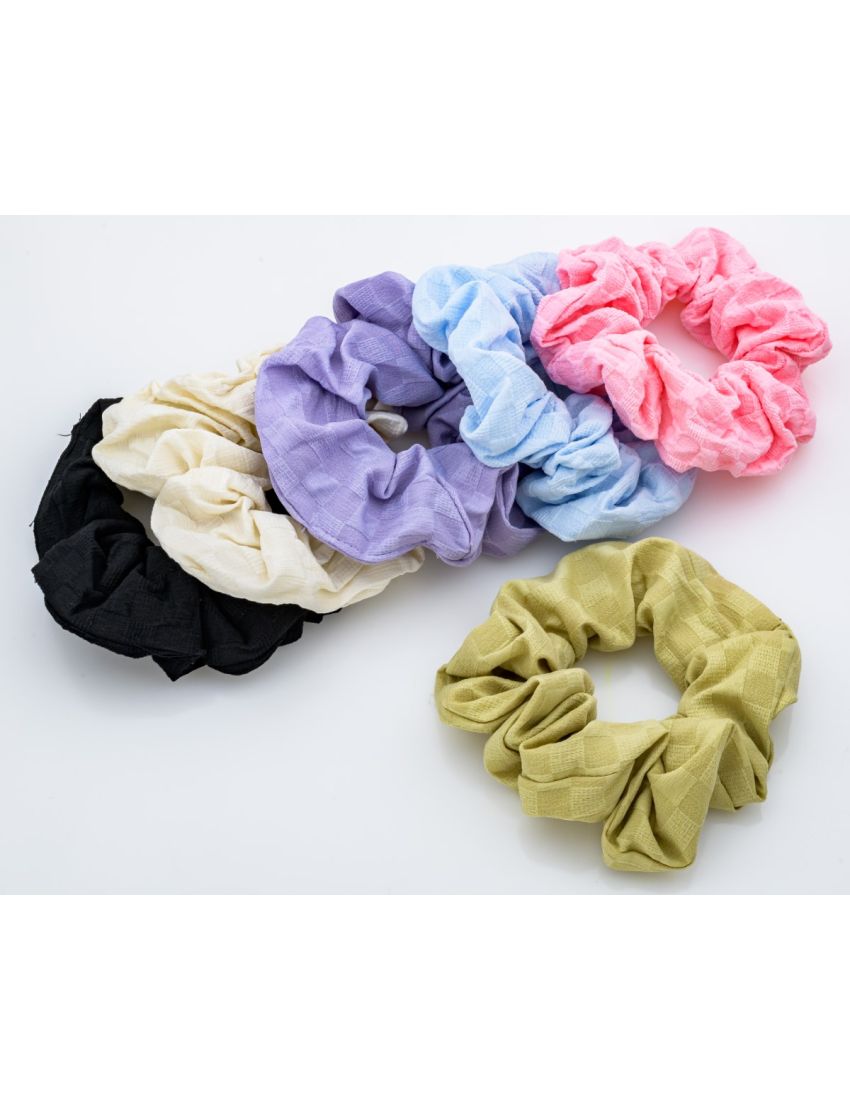 Σούρα υφασμάτινη καρό σε 6 μοναδικά χρώματα