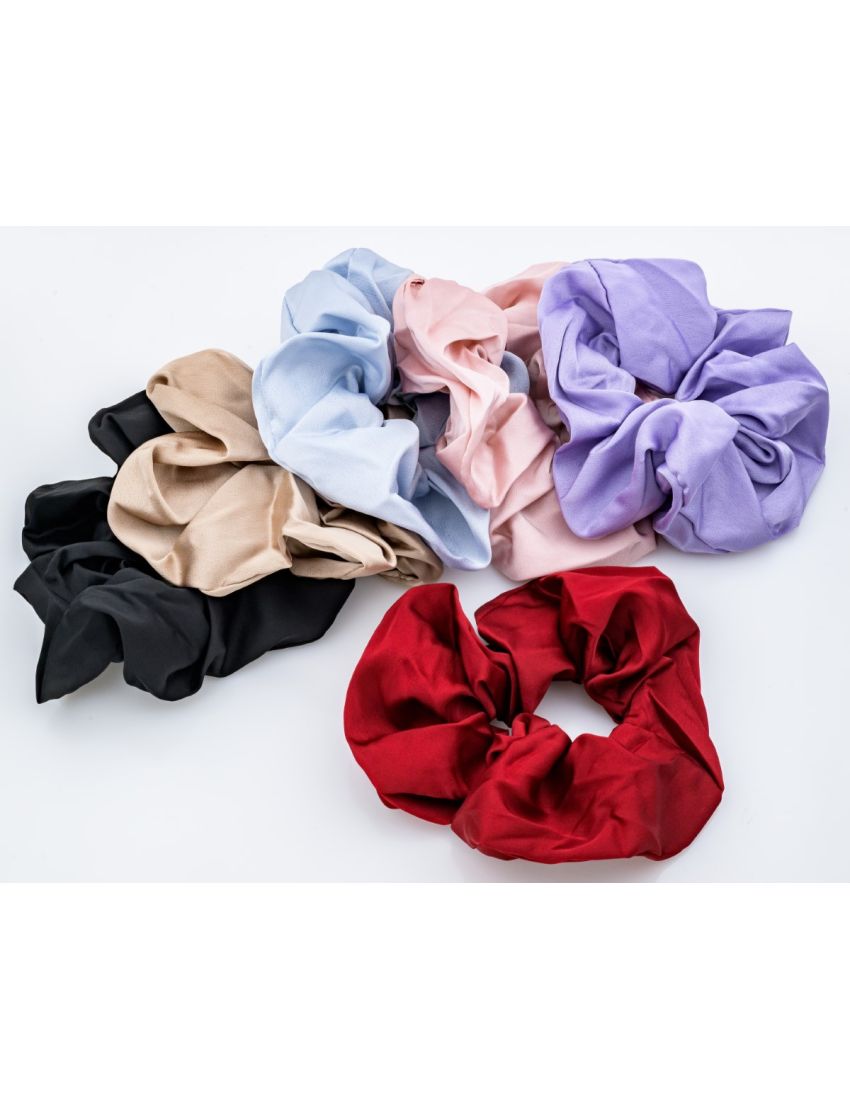 Σούρα υφασμάτινη σατέν σε 6 μοναδικά χρώματα