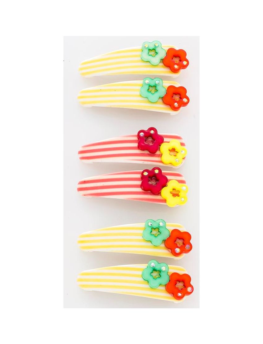 Κλικ κλακ πλαστικό παιδικό ριγέ σε 5 σχέδια