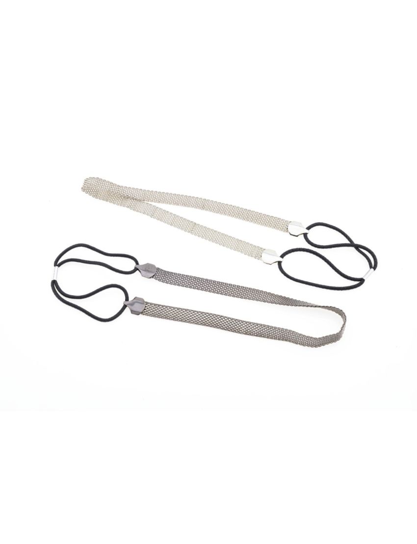 Στέκα μεταλλική με λάστιχο για καλύτερη εφαρμογή σε χρυσό και ασημί χρώμα