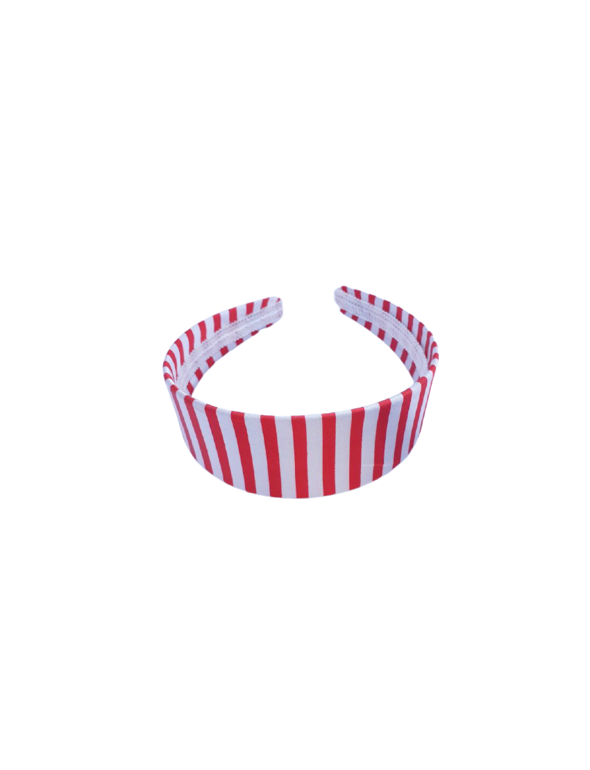 Στέκα υφασμάτινη ριγέ πλακέ φάρδους 5εκ