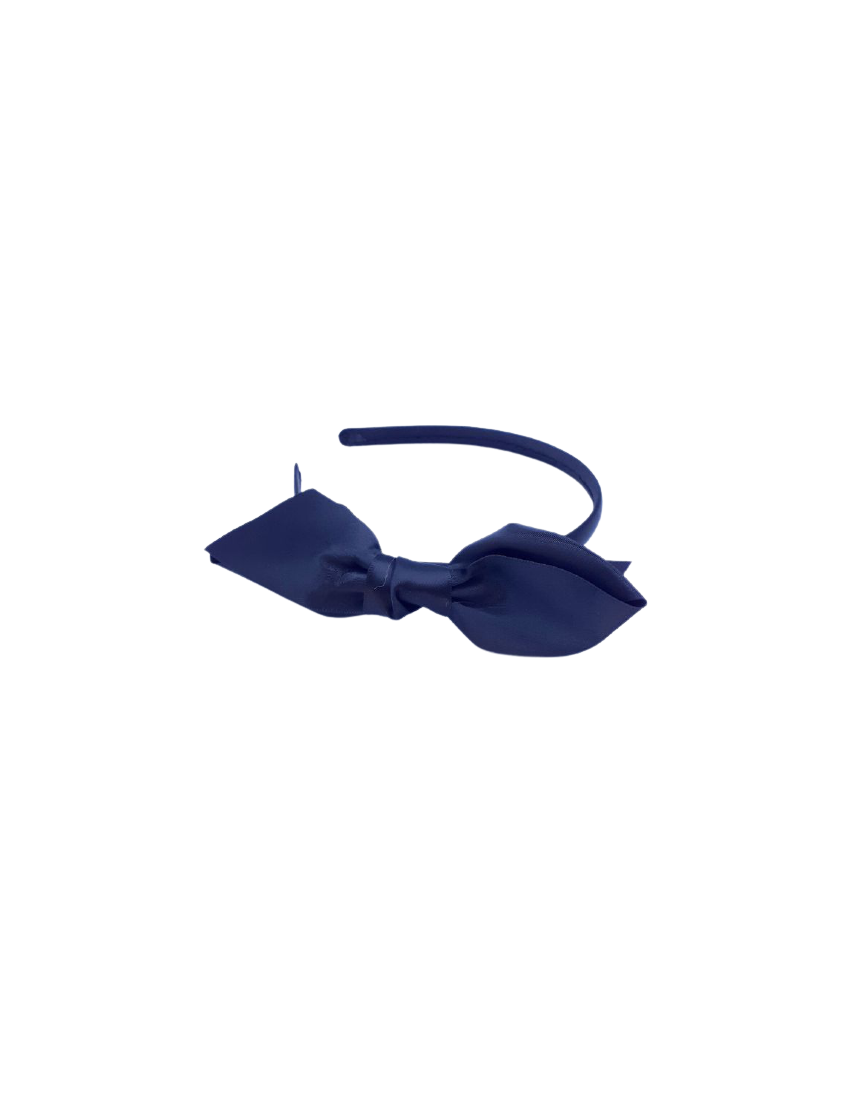 Στέκα υφασμάτινη σε μαύρο χρώμα διακοσμημένη με μεγάλο φιόγκο