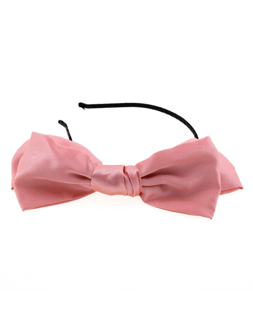 Στέκα μεταλλική με υφασμάτινο μεγάλο φιόγκο σε 6 χρώματα