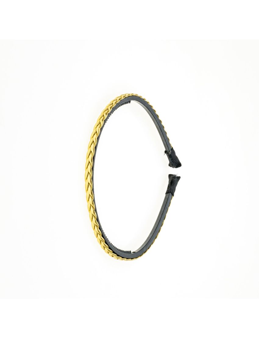 Στέκα πλαστική λεπτή πλεξούδα σε 4 χρώματα