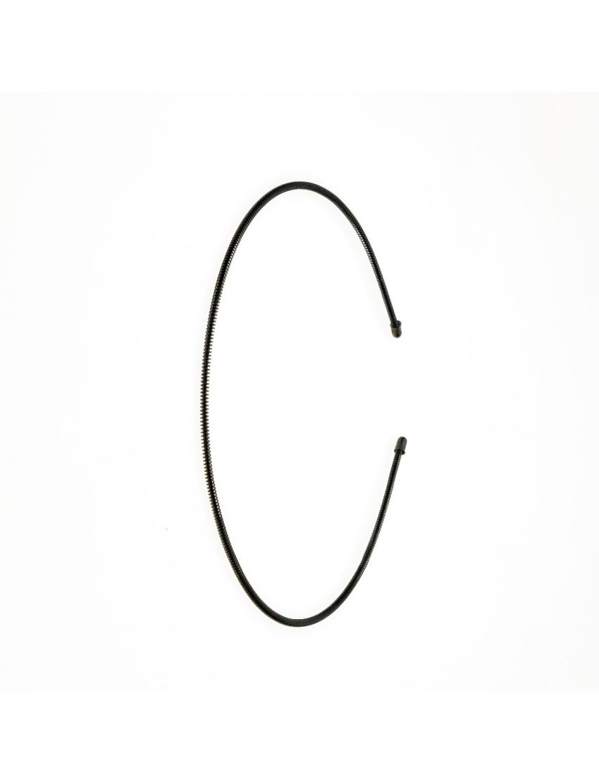 Στέκα μεταλλική λεπτή ανάγλυφη σε μαύρο χρώμα